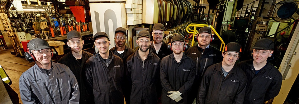 Allied Glass' new apprentices