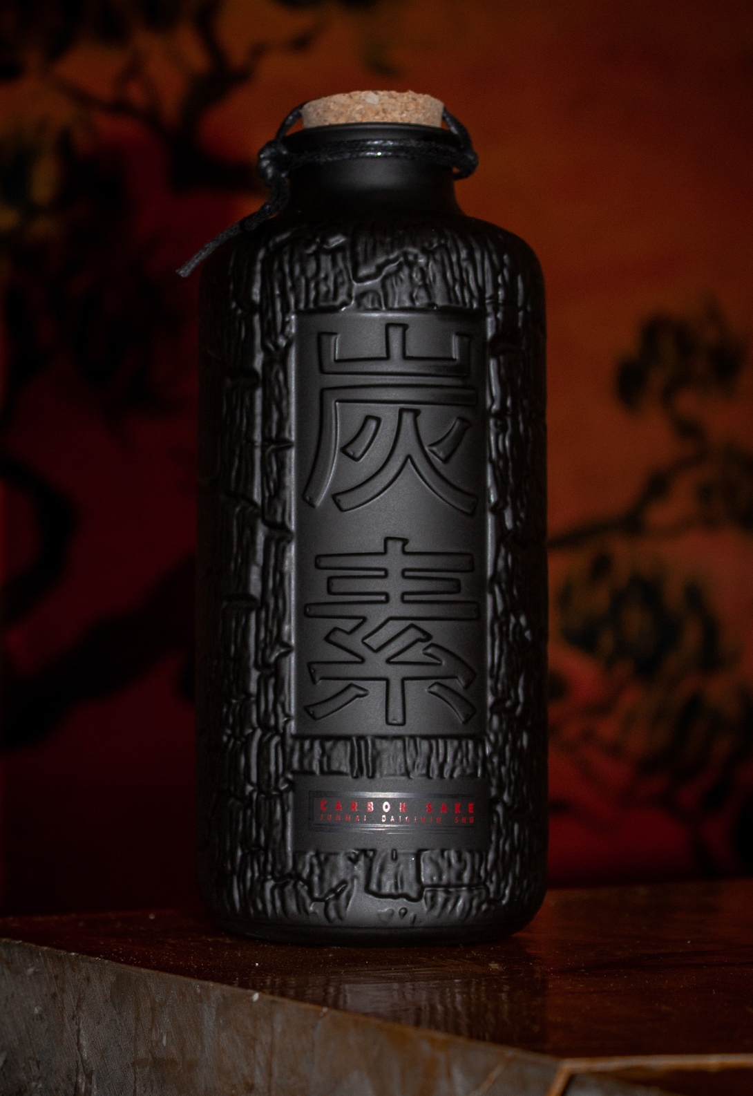 Carbon sake concept bottle