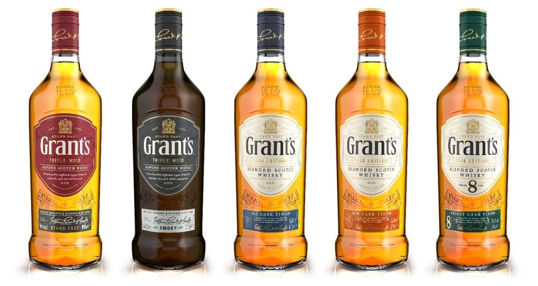 William Grant whisky bottle