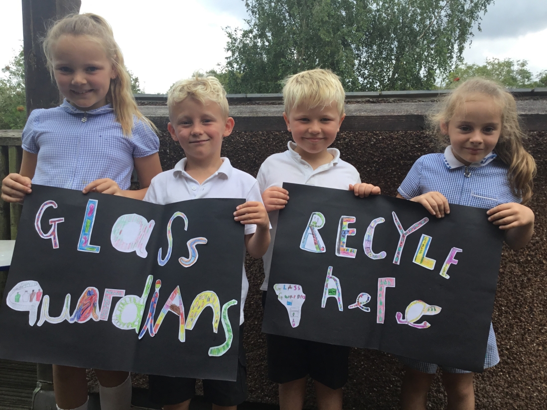 Schools around the country have taken recycling into their own hands through our Glass Guardians campaign.