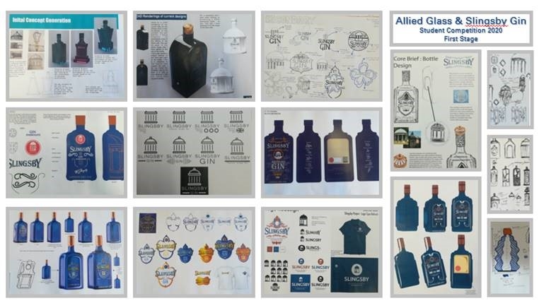 Allied Glass has set up a competition for Leeds Beckett University Students alongside the Retail Institute, Leeds Beckett University and Slingsby Gin alongside 