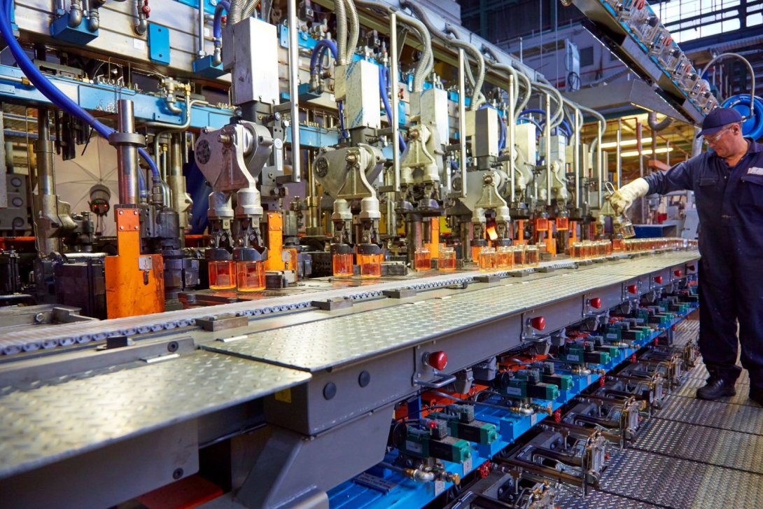 Glass manufacturer Beatson Clark invests £3 million in machinery.