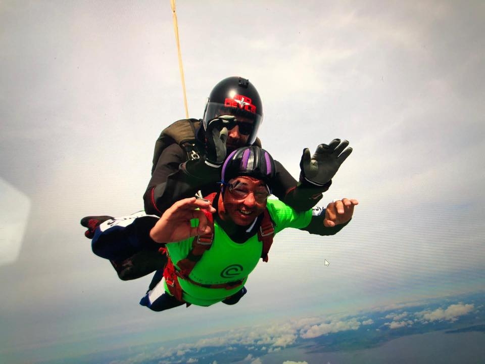 A team from Encirc, including Managing Director Adrian Curry, have raised over £36,000 for the Clatterbridge Cancer Charity through a sponsored skydive 